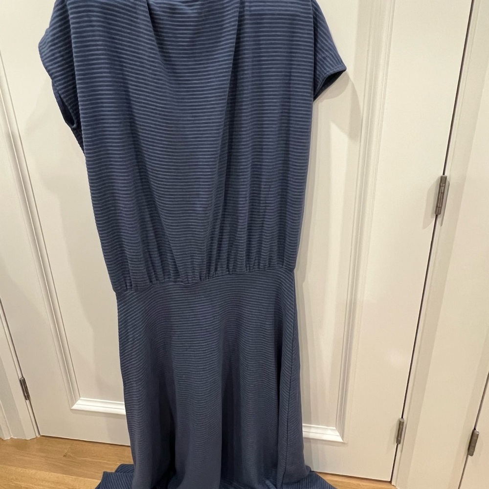 New without tags; Meg knit dress. Gorgeous mid blue, ribbed.
